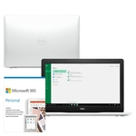 Notebook Dell Inspiron i15-3584-MS50BF 8ª geração Intel Core i3 4GB 256GB SSD 15.6" Windows 10 Microsoft 365 Branco