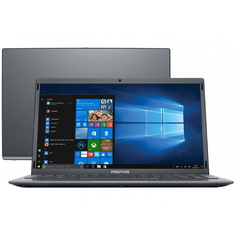 Notebook Positivo Motion Q Q4128c Intel Atom Z8350 128 Gb 14.1