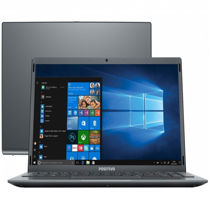 Notebook Positivo Motion Q Q4128c-s Intel Atom Z8350 128 Gb 14.1