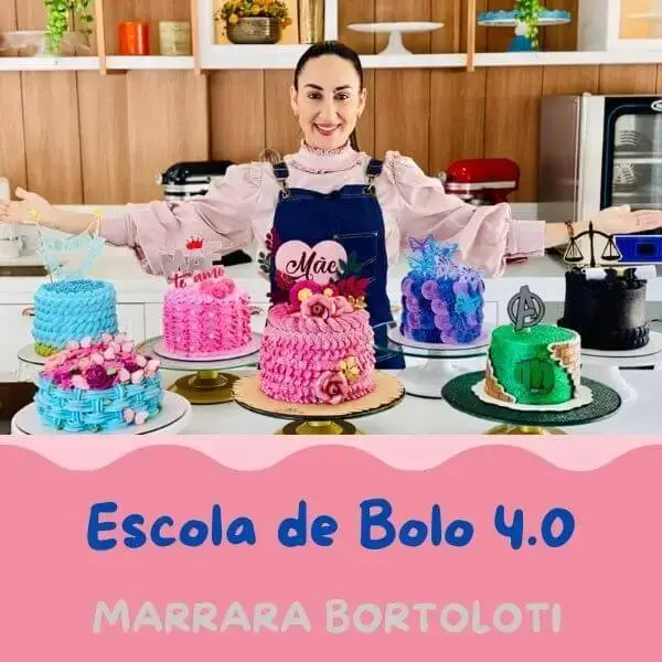 Escola de Bolo 4.0 - 4 em 1 by Marrara Bortoloti - O Que é Esse Curso?